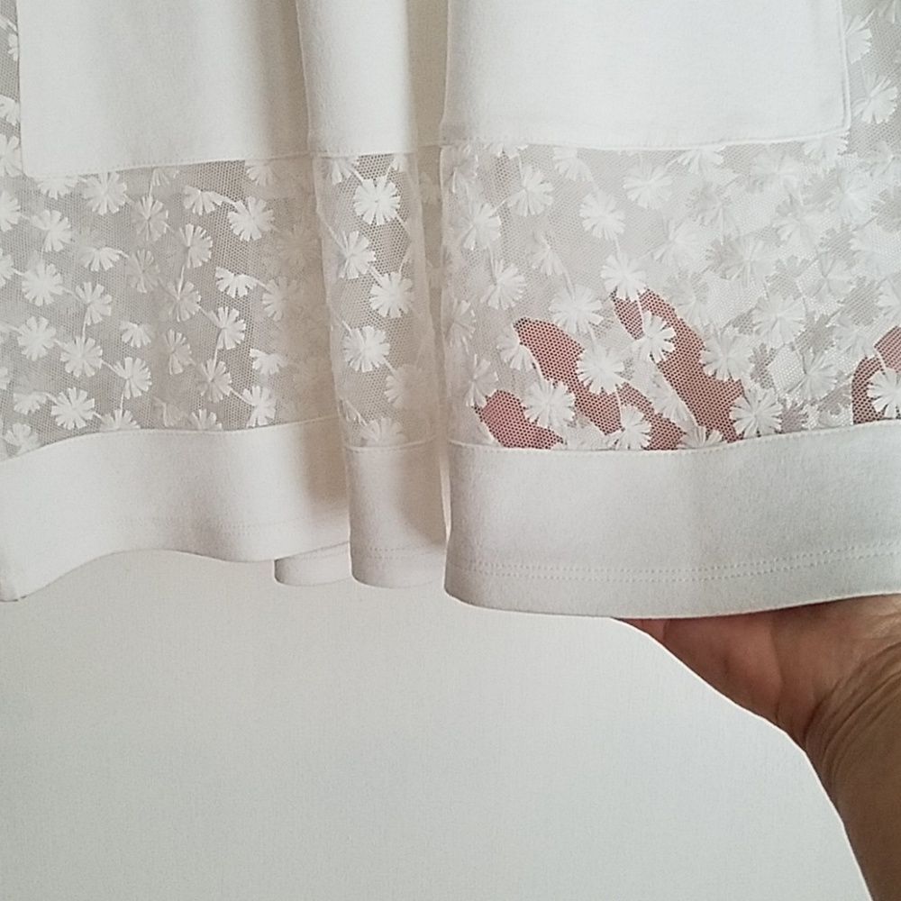 French Connection White Knit Dress NEVER WORN - Picture 7 of 9